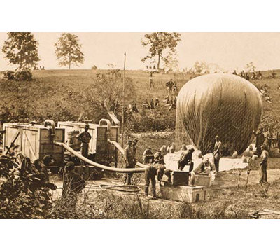 Civil War Observation Ballons - Photograph