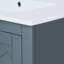 Ensemble de meuble-lavabo 30 po avec lavabo en céramique, armoire de rangement en bois massif, ensemble de meuble-lavabo autoportant avec 3 tiroirs et portes à fermeture douce-977905679