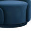 Fauteuil demi-tonneau pivotant rembourré Aunna-189368896