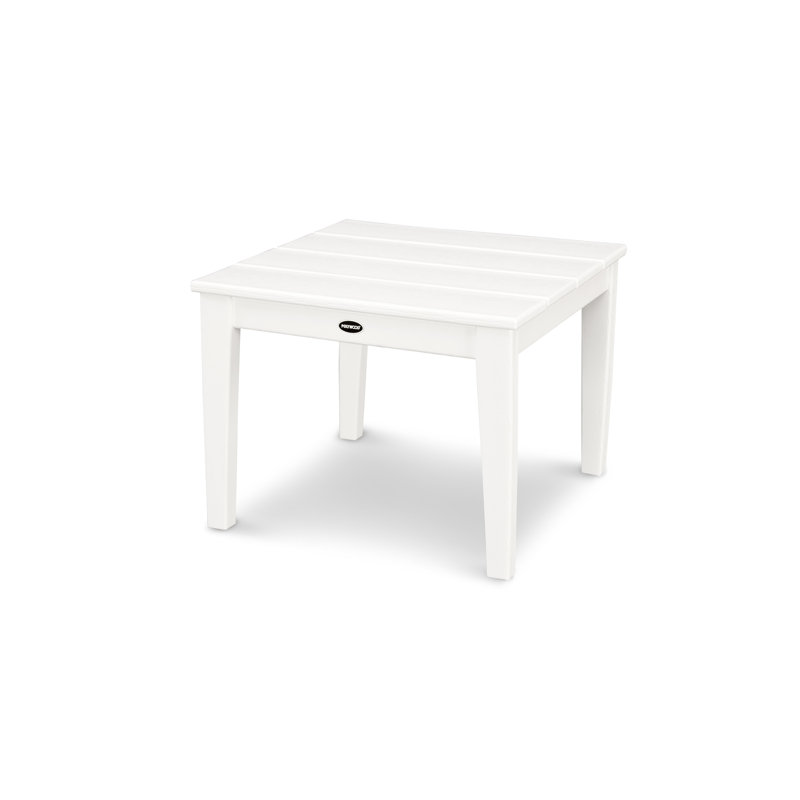 Table de bout 22 po Newport, Blanc