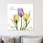 Live Passionately Tulips - Wrapped Canvas Print-330218317