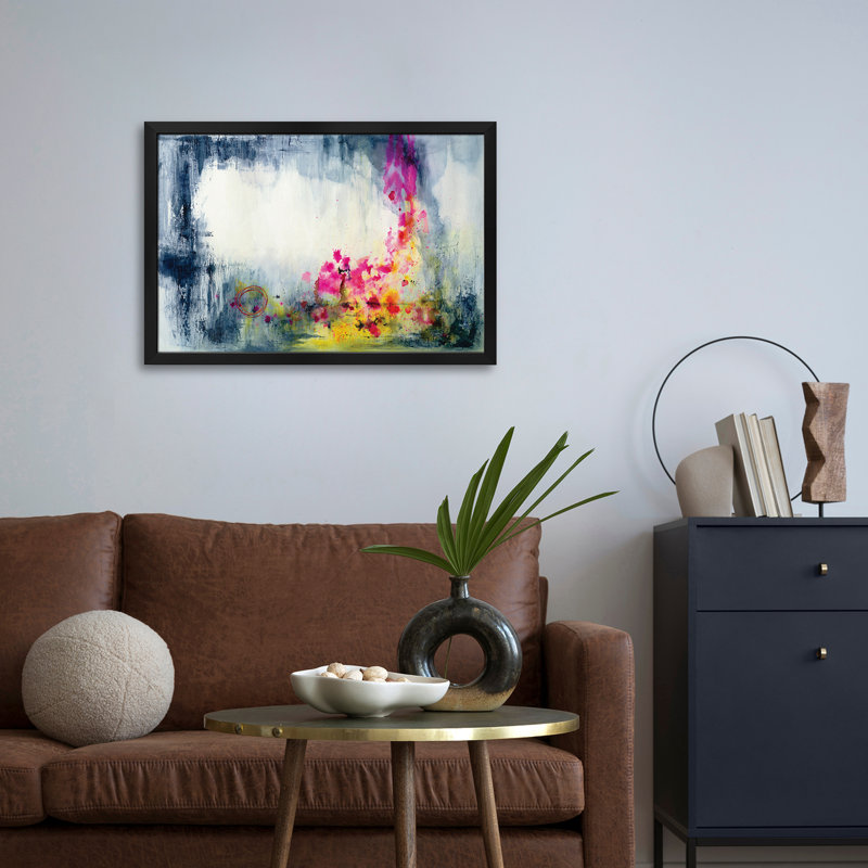Fleurs impétueuses - reproduction d'art murale - affiche de galerie, H 24 po x l 32 po