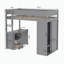 Lit mezzanine simple Madisen Kids-143023309