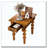 Solid Wood End Table with Drawer-281997188