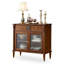 Buffet en bois de noyer massif-885553024