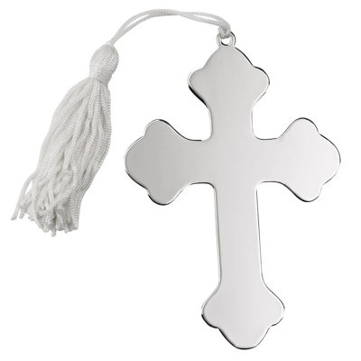 4.5'' Stainless Steel Religious & Spiritual Holiday Shaped Ornament