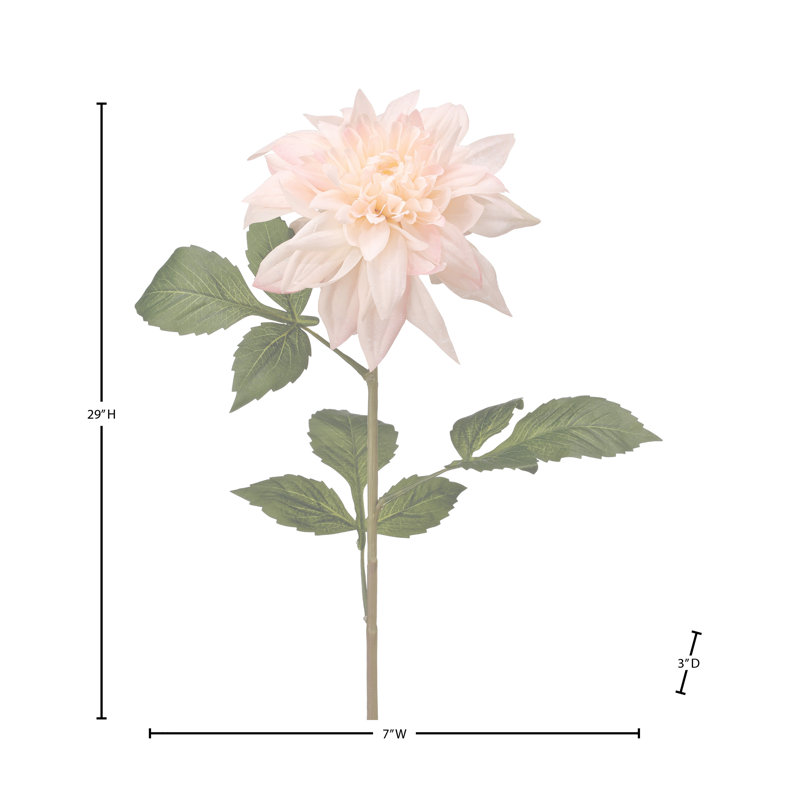 Tige de dahlia peint 29 po 