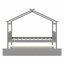 Lit en bois avec couchette-536255764