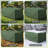 Durable 420D Outdoor Table Cover - Waterproof And UV-Resistant Patio Furniture Protector With Vents And Straps-729236238