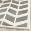 Chevron Wool Hand Woven Area Rug-13635624