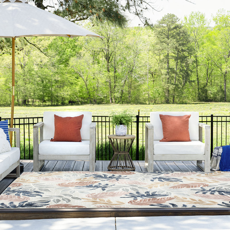 Lenapah Indoor / Outdoor Rug, Rectangle 1'11'' x 3'