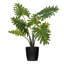 Grand buisson de Philodendron artificiel en pot-27778188
