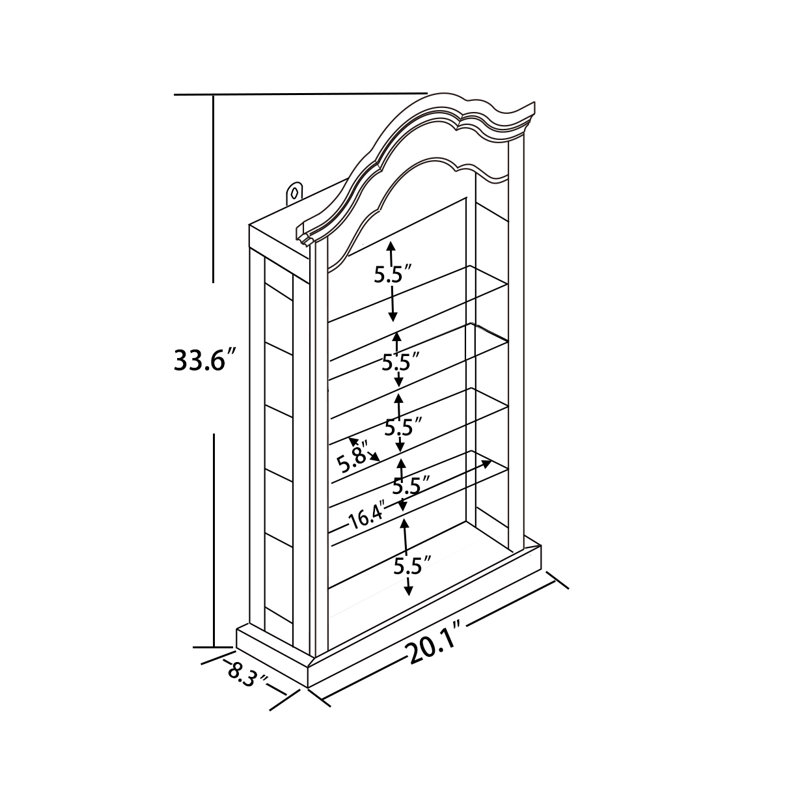 Waterside Display Cabinet