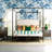 Carrington Poster Upholstered Canopy Bed-70356596