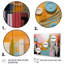 «Colorful Orange and Blue Play Forms III», art mural géométrique-162013381-162013436