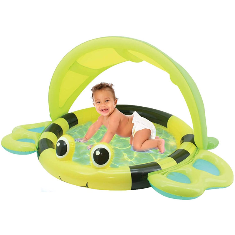 Plastic Round Kiddie Pool 11.75'' H x 59'' W x 59'' L