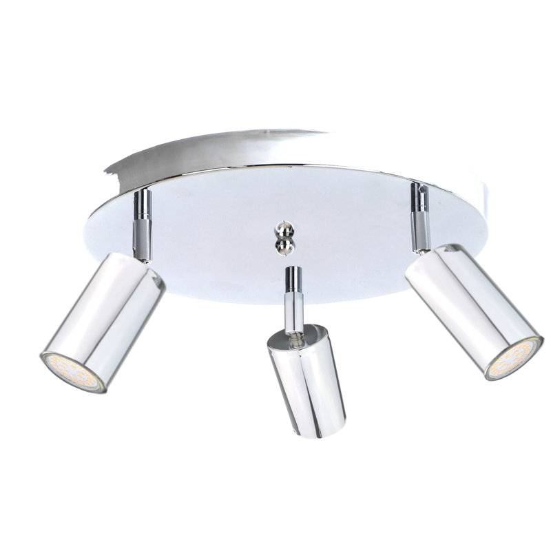 Flay Ceiling Spotlight, Chrome