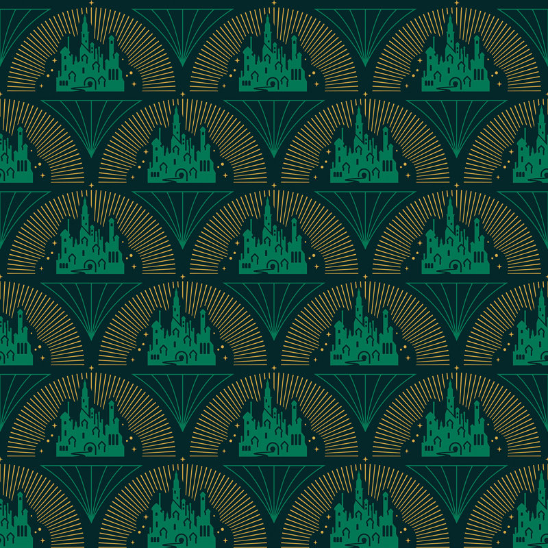 Papier peint adhésif Wicked Emerald City