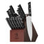 HENCKELS Dynamic Razor-Sharp 15-Piece Knife Set, German Engineered Informed by 100+ Years of Mastery, Chefs Knife, Dark Brown