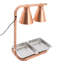 Lampe chauffante électrique double 500W pour service alimentaire-2028210074