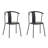 Gerre 17.7'' H Stacking Side Chair-1998073201