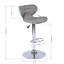 Hoke Swivel Upholstered Counter Stool with Metal Frame-1486247866