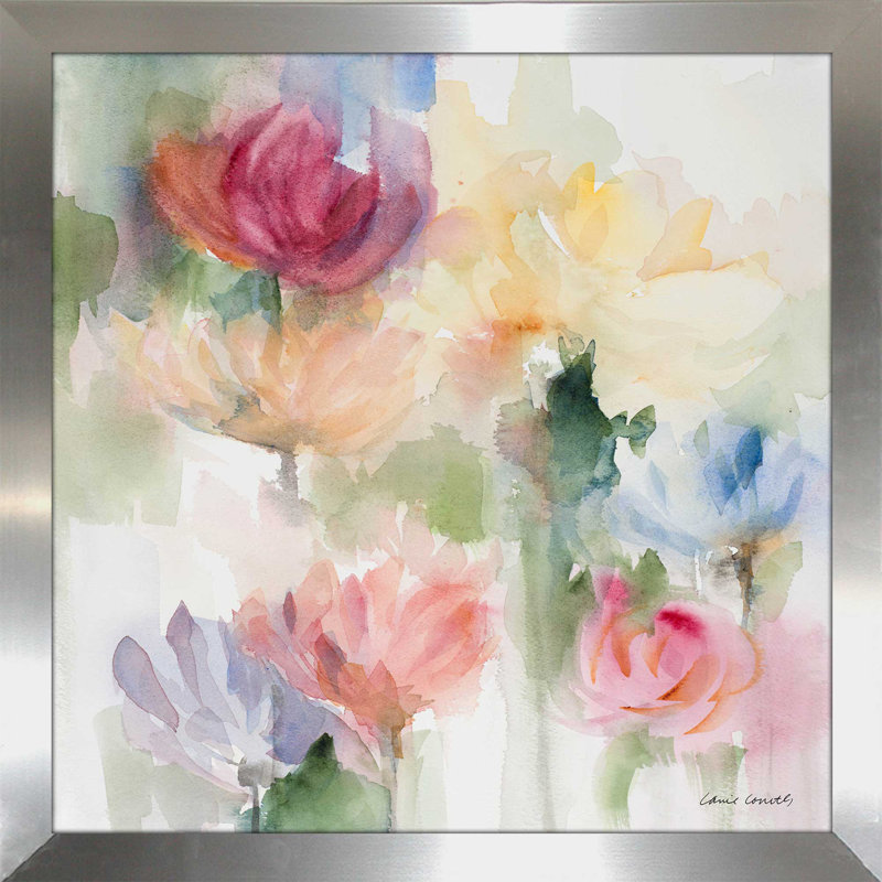 Jardinage par Lanie Loreth - reproduction de cadre photo, H 25,5 po x l 25,5 po x P 1 po
