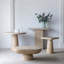 Table basse avec base piédestal-1722172608