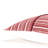 Berthe Striped Cotton Reversible Throw Pillow-2043653312