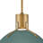 Clendon 1-Light Dimmable Metal Dome Pendant-74025260-74025259-74008650