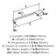 Collet  (96mm) Centre-to-Centre  Cabinet Pull-111952365-111952375