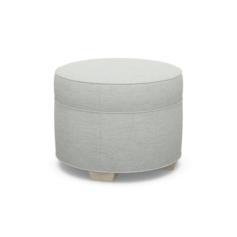 Ottoman Shop Round Ottoman, 8938-45, Sandstone