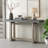 Contemporary Console Table With Wood Top, Extra Long Entryway Table For Entryway, Hallway, Living Room, Foyer, Corridor-474705835-474705837-474705827