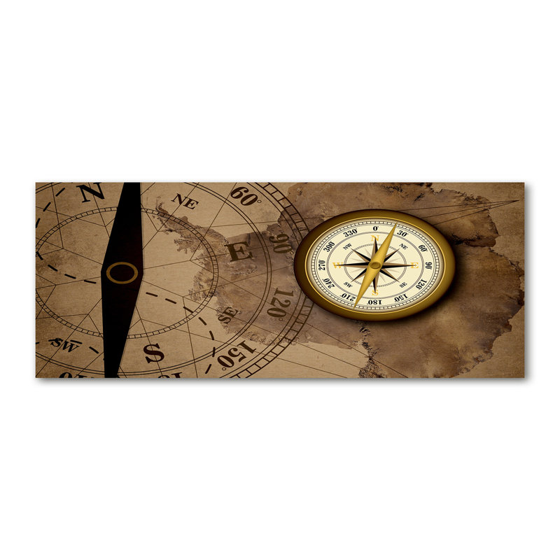 Compass - No Frame Print on Canvas