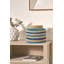 Seagrass Natural Stripe Round Basket-110455277