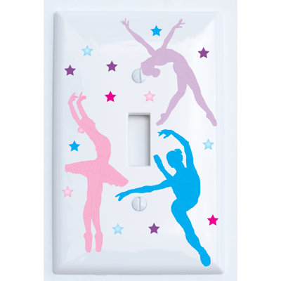 Plaque murale à interrupteur à bascule Ballerina