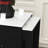 74.8" Kitchen Island With Extendable Dining Table, Marble Veneer Top & Built-In Power Outlet - Mobile Storage Cart With 3 Drawers & Cabinet, Rolling Kitchen Cart For Dining Room-1522136412