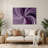 Gradient Abstract 35 Purple Metal Wall Art-908710625