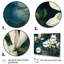 Magnolias vert et blanc - art mural floral pour le salon-817432646-817432640