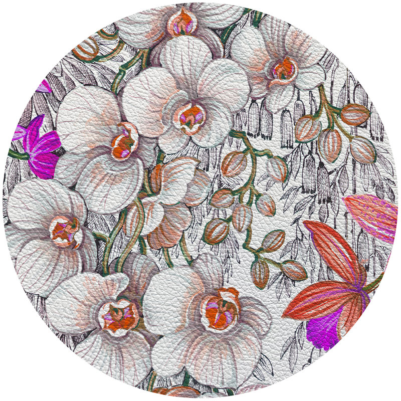 Napperon Orchid Phalaenopsis, Rosé