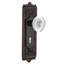 Egg & Dart Plate with Decorative Keyhole and Crystal Egg & Dart Knob-875255458-875255463