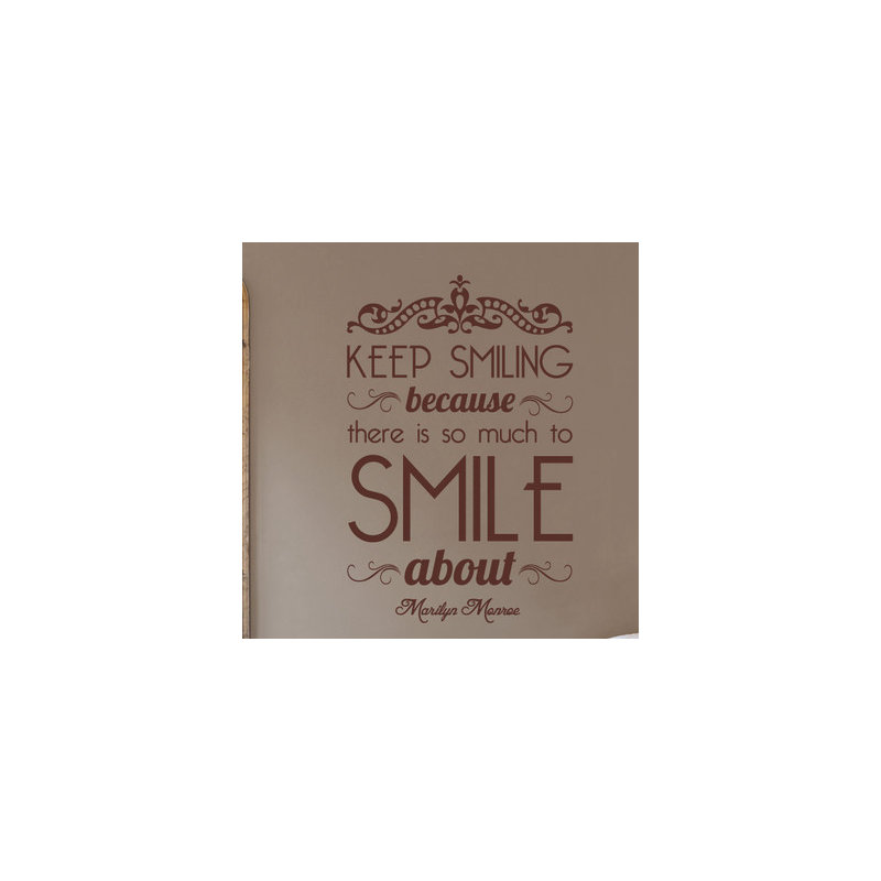 Non-Wall Damaging Wall Decal, Brown