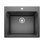 Liven SILGRANIT 25" L x 22" W Drop-In/Undermount Laundry Sink
