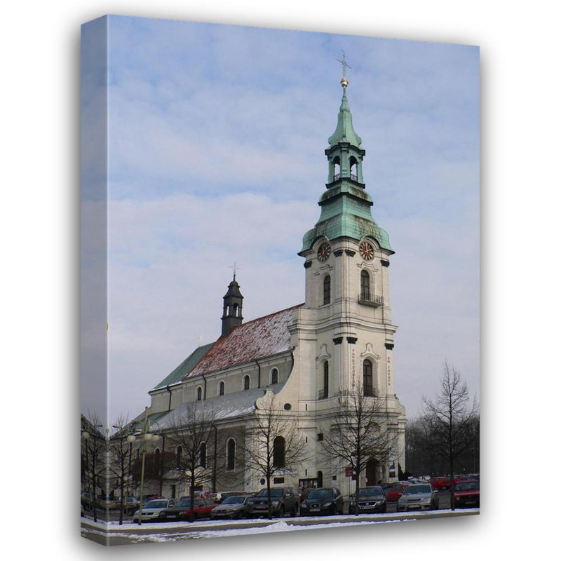 Église Saint-Joseph à Kalisz, H 24 po x l 17 po