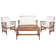 Calhoun Acacia 4 - Person Patio Conversation Sets with Cushions