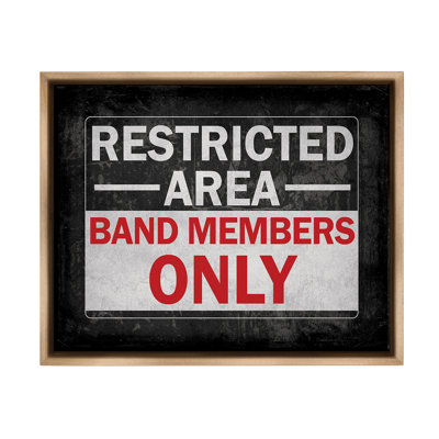 " Band Members Only " by Masey St. Studio