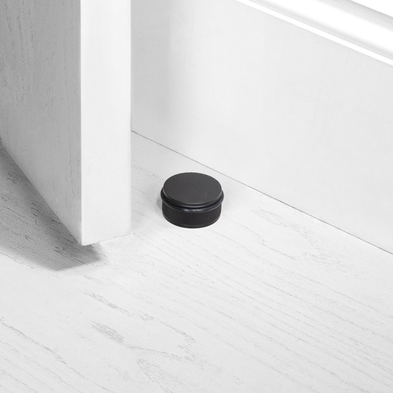 Door Stop / Floor, Black