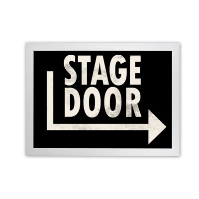 Stage Door Horizontal - Print