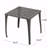 Outdoor 18" Kai Patio Side Table