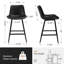 Tabouret de comptoir en faux cuir Macaire-392419286-351856398-392419285